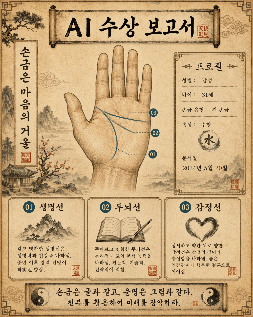 AI Palm Reading Sample
